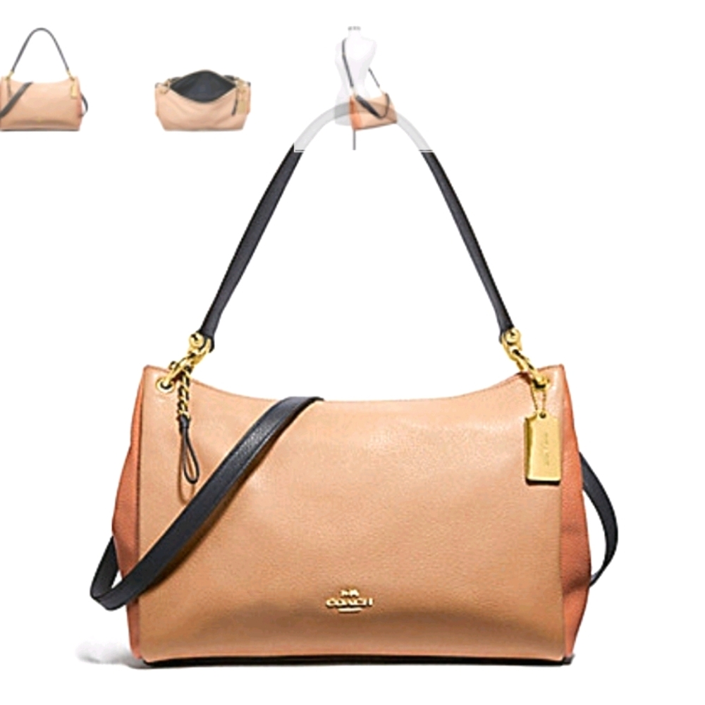 SOLD- Coach Mia Shoulder bag in colorblock